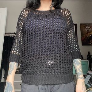 Fishnet/Crochet style XS top from Dynamite